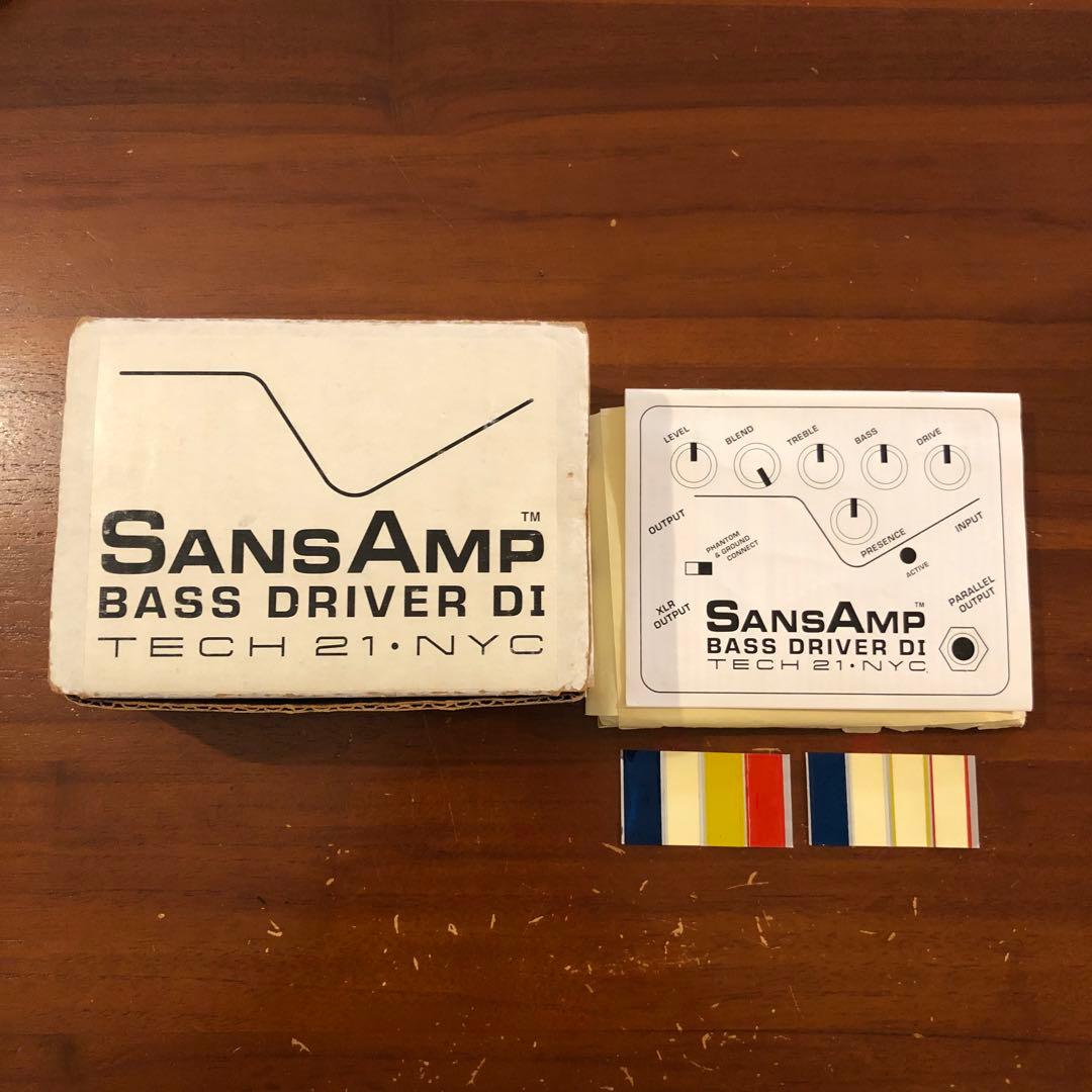 Tech 21 SansAmp Bass D DI サンズアンプ初期型