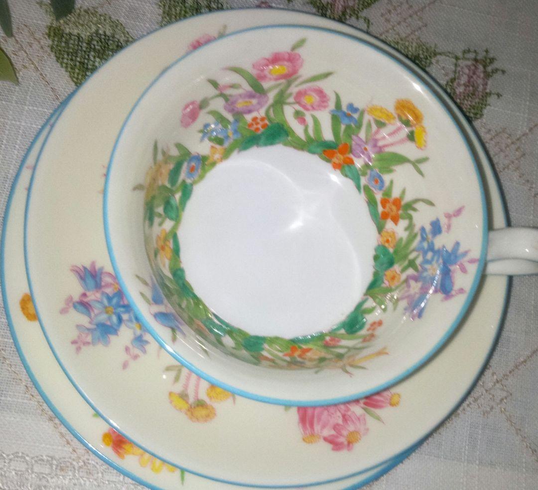 ウェッジウッド プレーリーフラワー トリオ ヴィンテージ