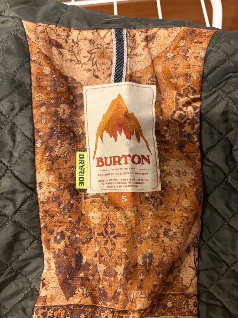 Burton スノーボードウェア S カモフラージュ