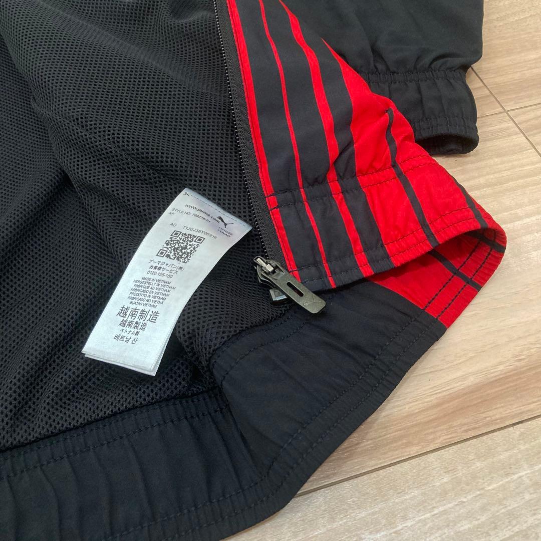 PUMA プーマ AC ミラン セットアップ M ブラック ジャケット パンツ