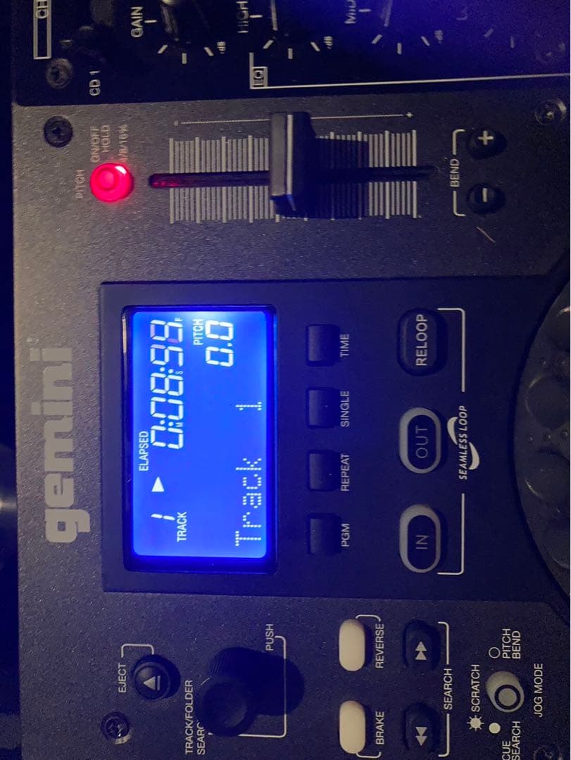 Gemini CDM-3610 DJ機材 MP3対応