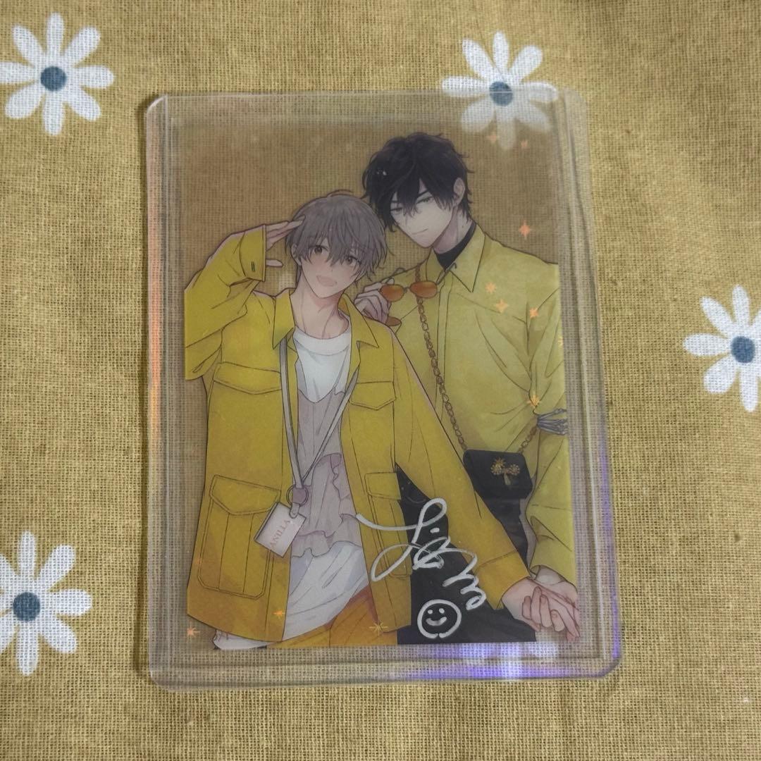 Qpa Qpa展 クリアカード おわる 直筆サイン入り