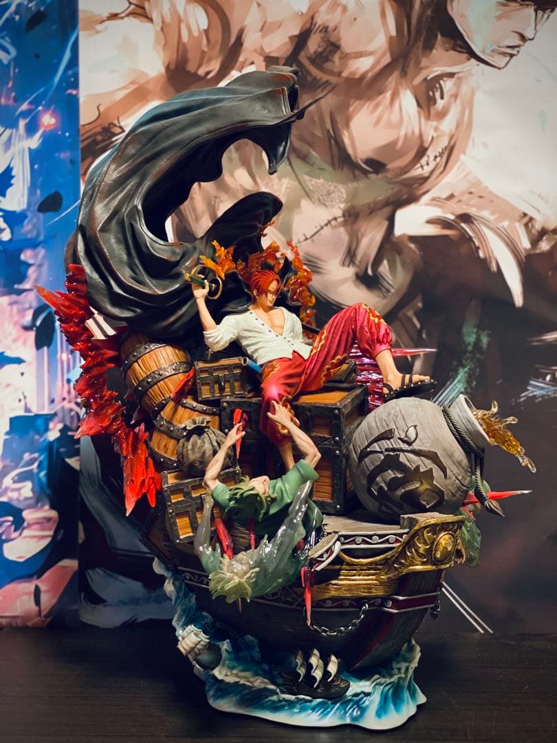 ワンピース 四皇赤髪 シャンクス フィギュア ガレージキット　S-バージョン