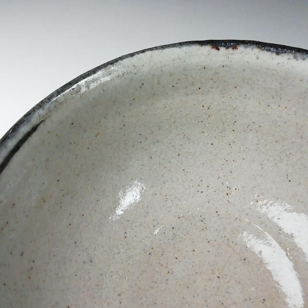 Ｔ２１３　茶碗　『唐津茶碗』『日在窯　鶴田豊己』　共箱　抹茶碗　茶道具