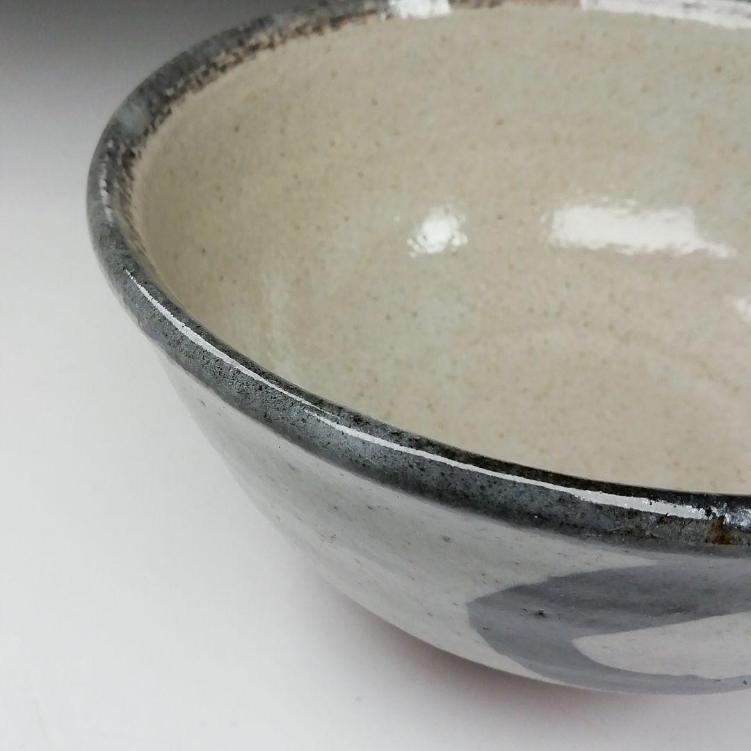 Ｔ２１３　茶碗　『唐津茶碗』『日在窯　鶴田豊己』　共箱　抹茶碗　茶道具