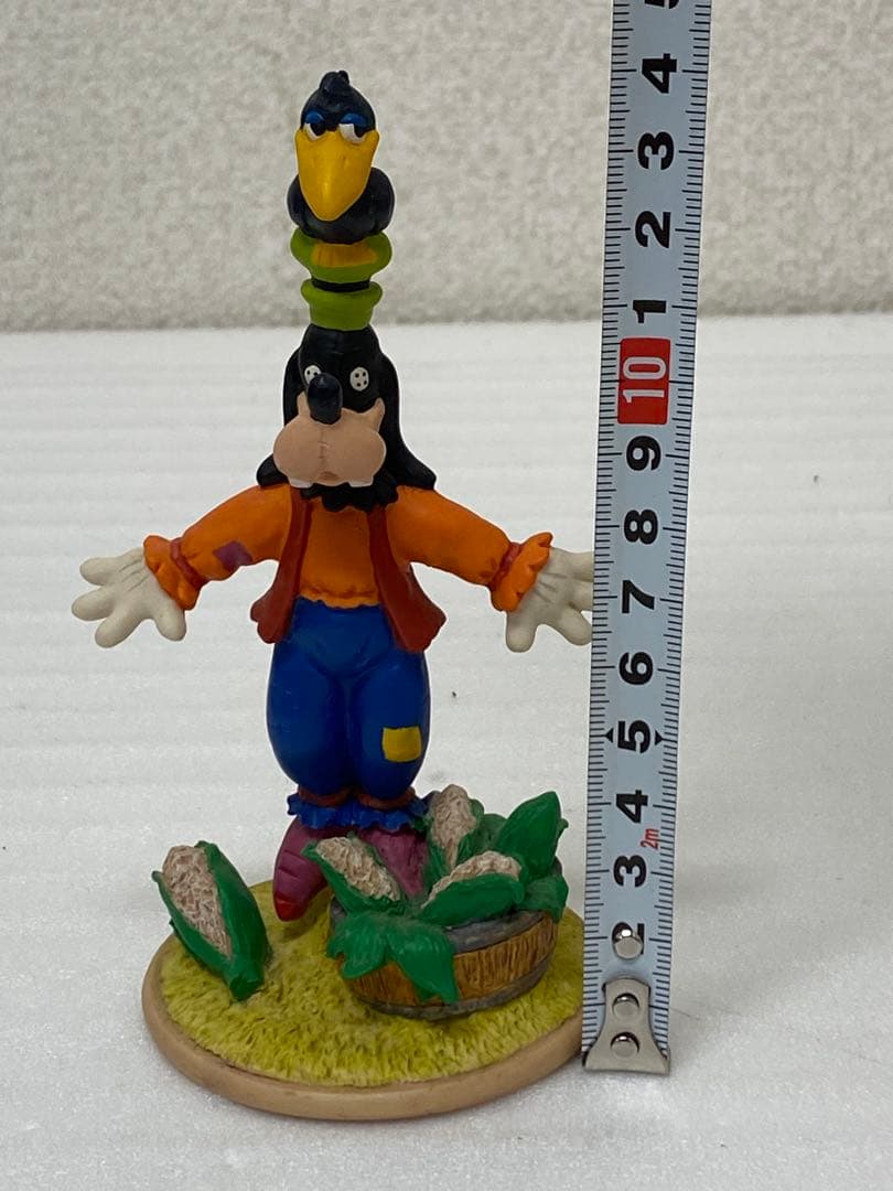 3-2783 レア グーフィー かかし フィギュア トゥーンタウン　Disney