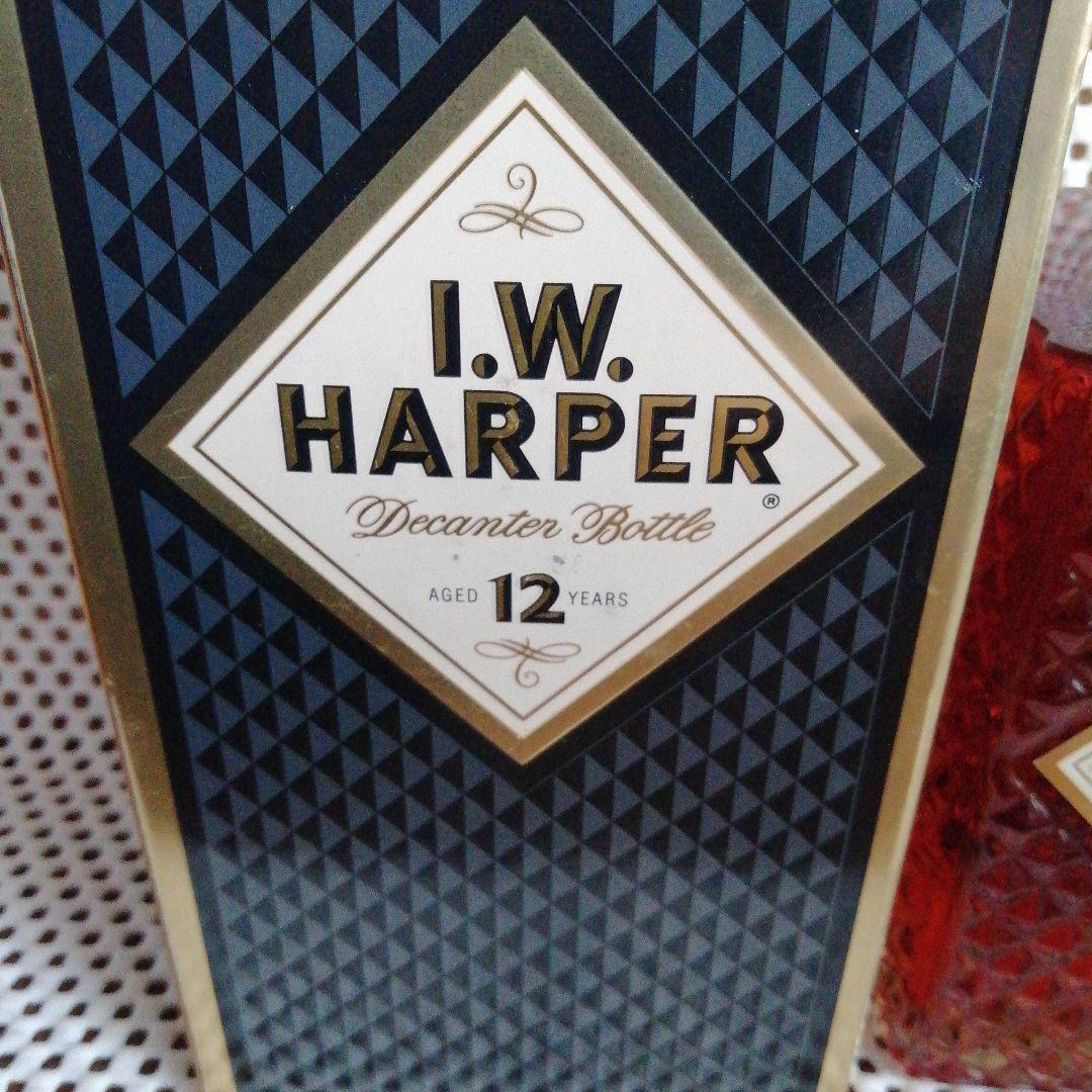 【未開封品】I.W.HARPER IWハーパー 12年 バーボン ウィスキー
