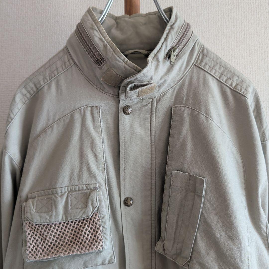 80s エディーバウアー フィッシングジャケット ハンティングジャケット 黒タグ