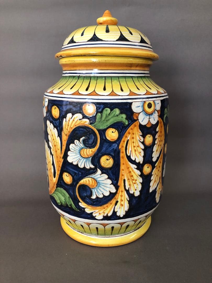 イタリア陶器　シシリア島パレルモで購入