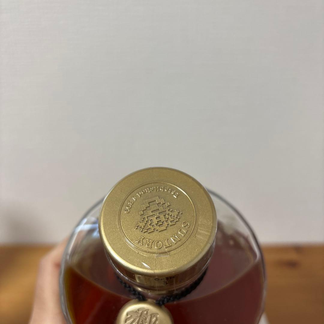 サントリーウイスキー響　臼杵運送会社創立40周年記念ボトル　裏ゴールドラベル