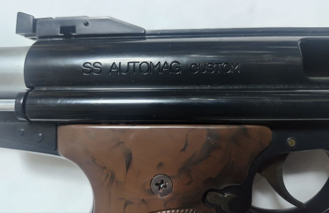 タカトク オートマグ カスタム エアコッキング ガン 当時物