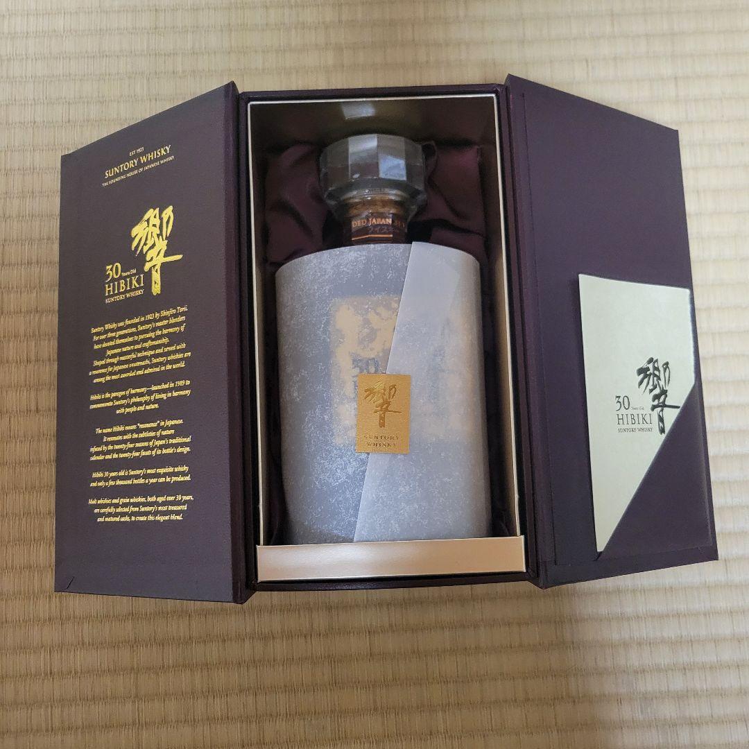 サントリーウィスキー響30年「新品、希少」