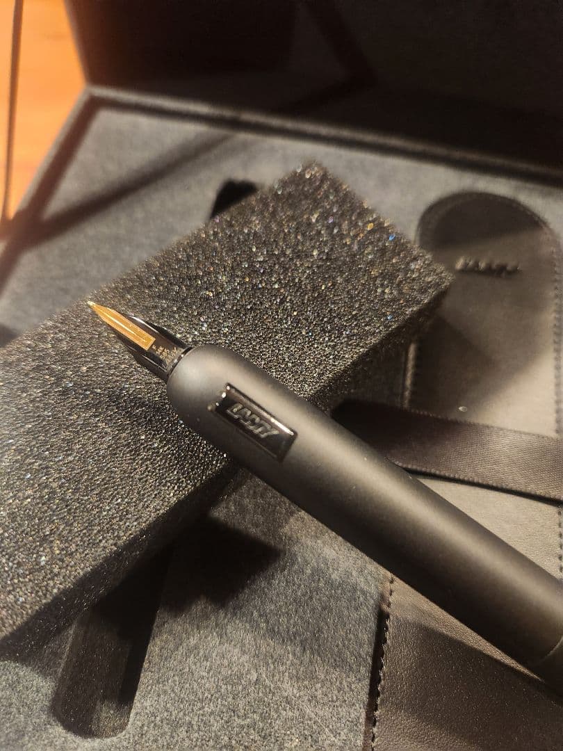 【限定品】LAMY　ラミー　万年筆　ダイアログCC オールブラック　F（細字）