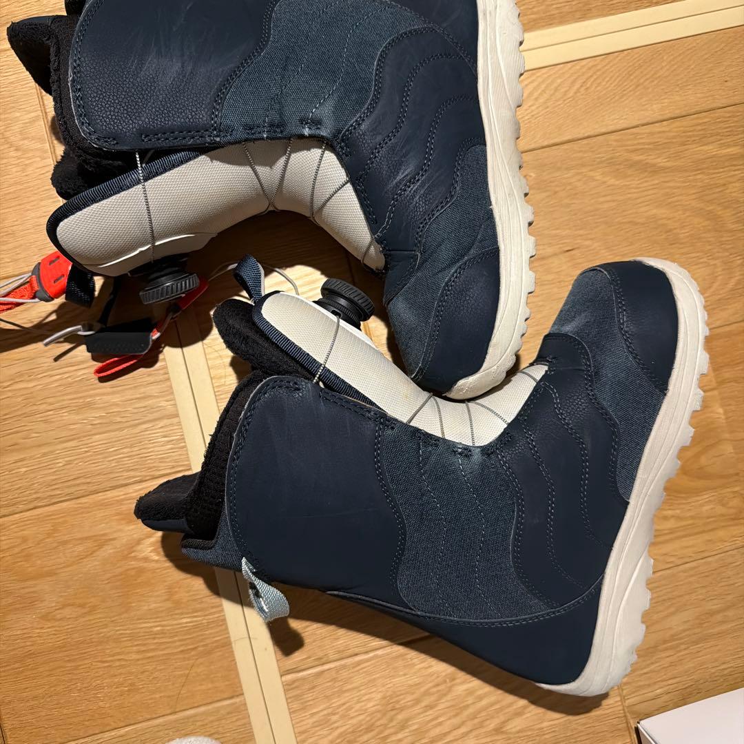 バートン　スノーボードブーツ　ミント　ボアワイド　22.5