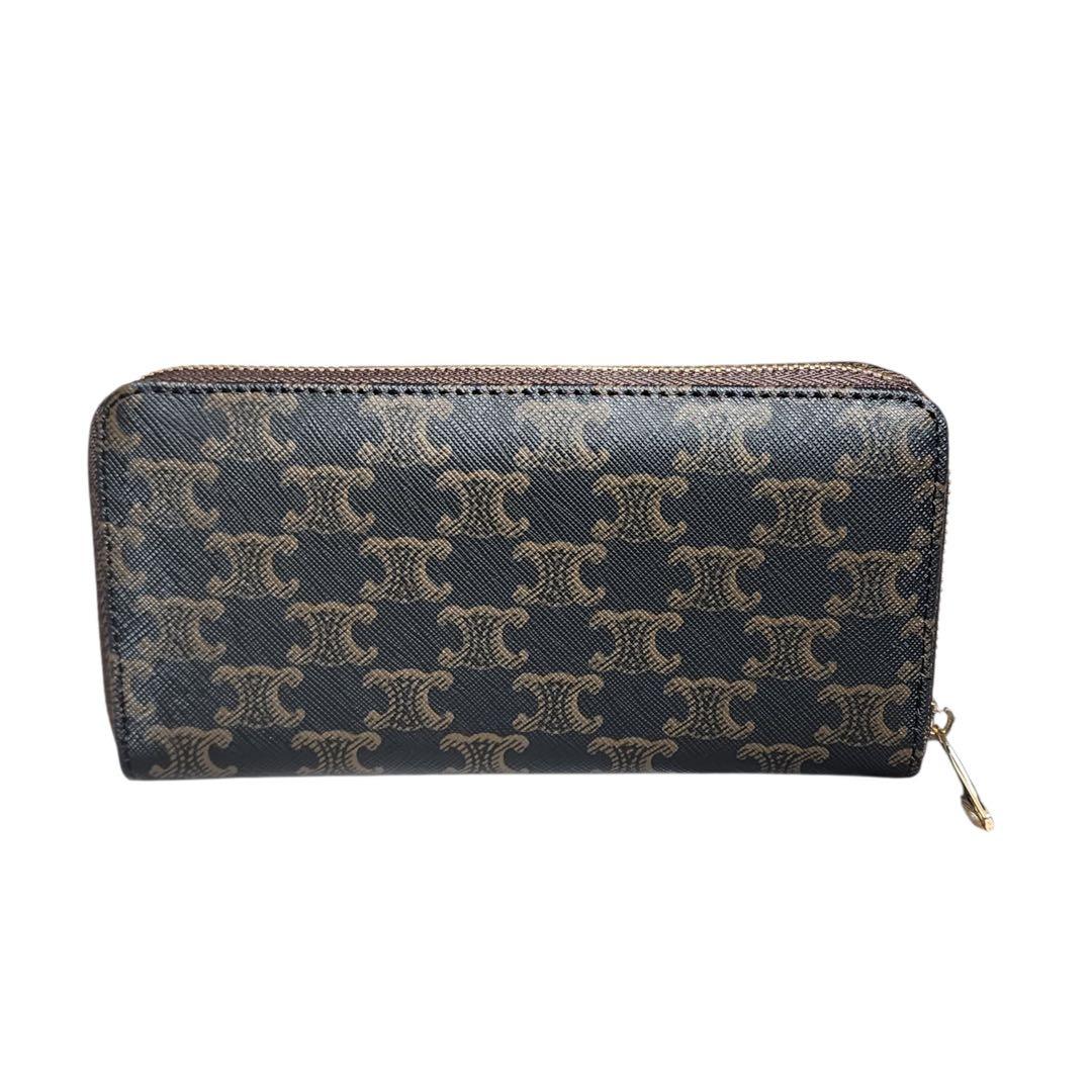 CELINE　長財布　ラウンドジップ　トリオンフ　ノベルティ