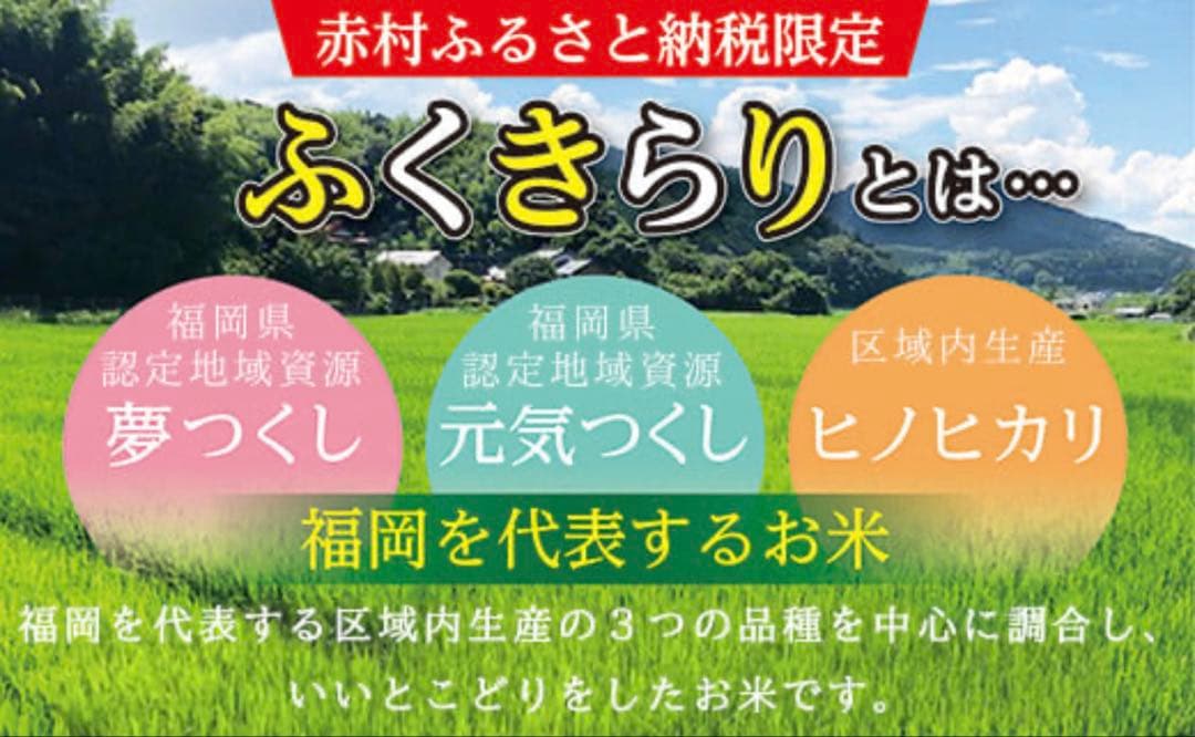 ふくきらり　米 合計 10kg ( 5kg × 2袋 )