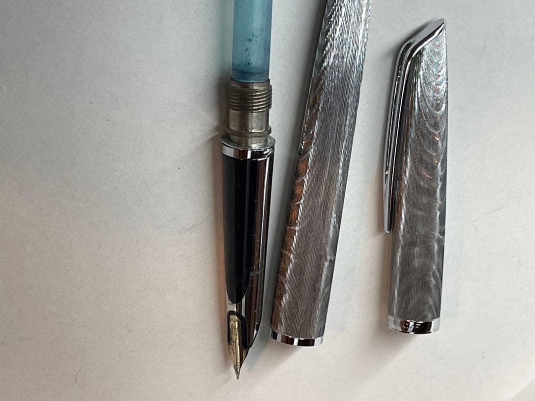 たろうさま専用 万年筆　WATERMAN　C/P シルバー ペン先18K