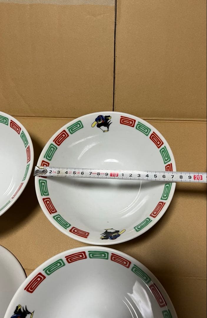 ヤクルト　つば九郎　ラーメン　丼　4個セット