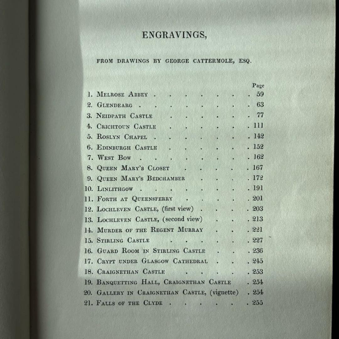 1835年 銅版画21点完品 Scott and Scotland アンティーク