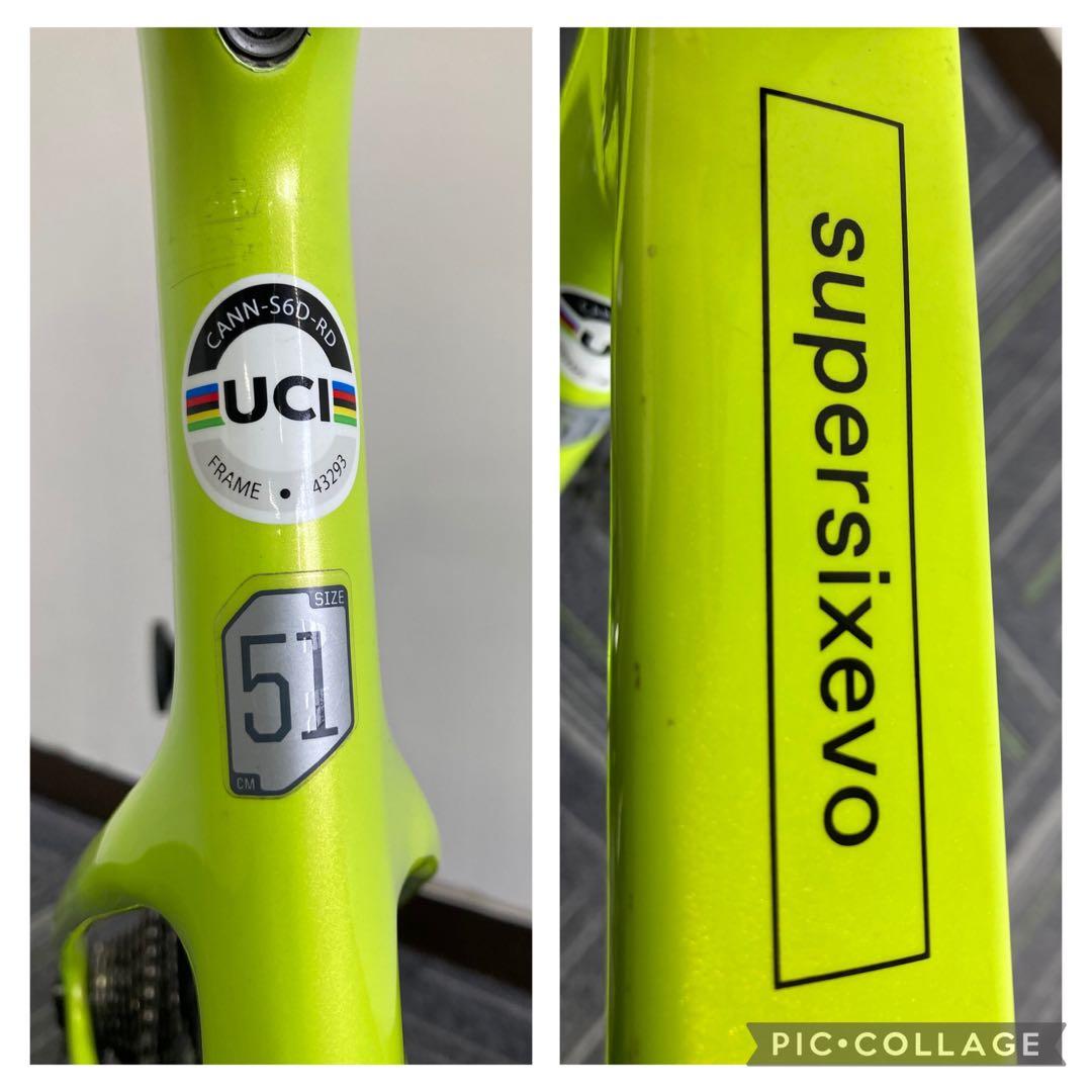 自転車本体 cannondale supersixevo CRB DISC 2021