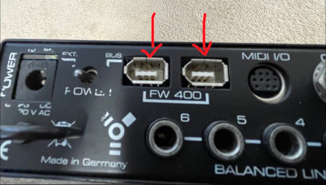RME FIREFACE 400 動作品ですが難あり（商品説明よくお読み下さい）
