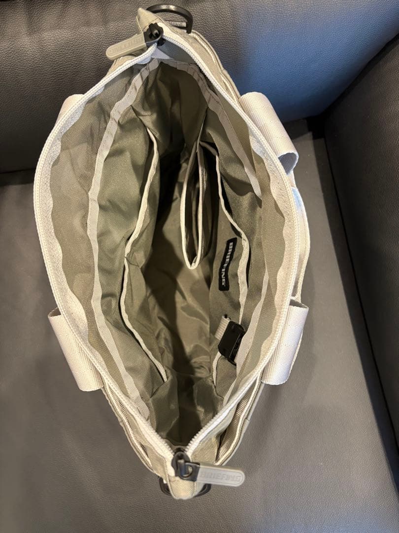 BRIEFING カートバッグ、グレー