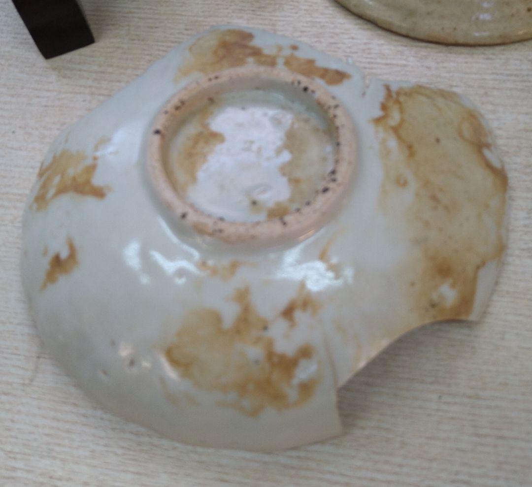 初期伊万里古唐津絵黄瀬戸陶片4客どれでも1客 r5冬26