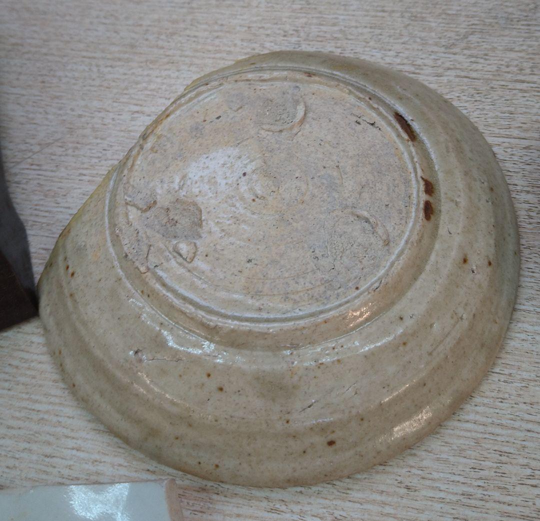 初期伊万里古唐津絵黄瀬戸陶片4客どれでも1客 r5冬26