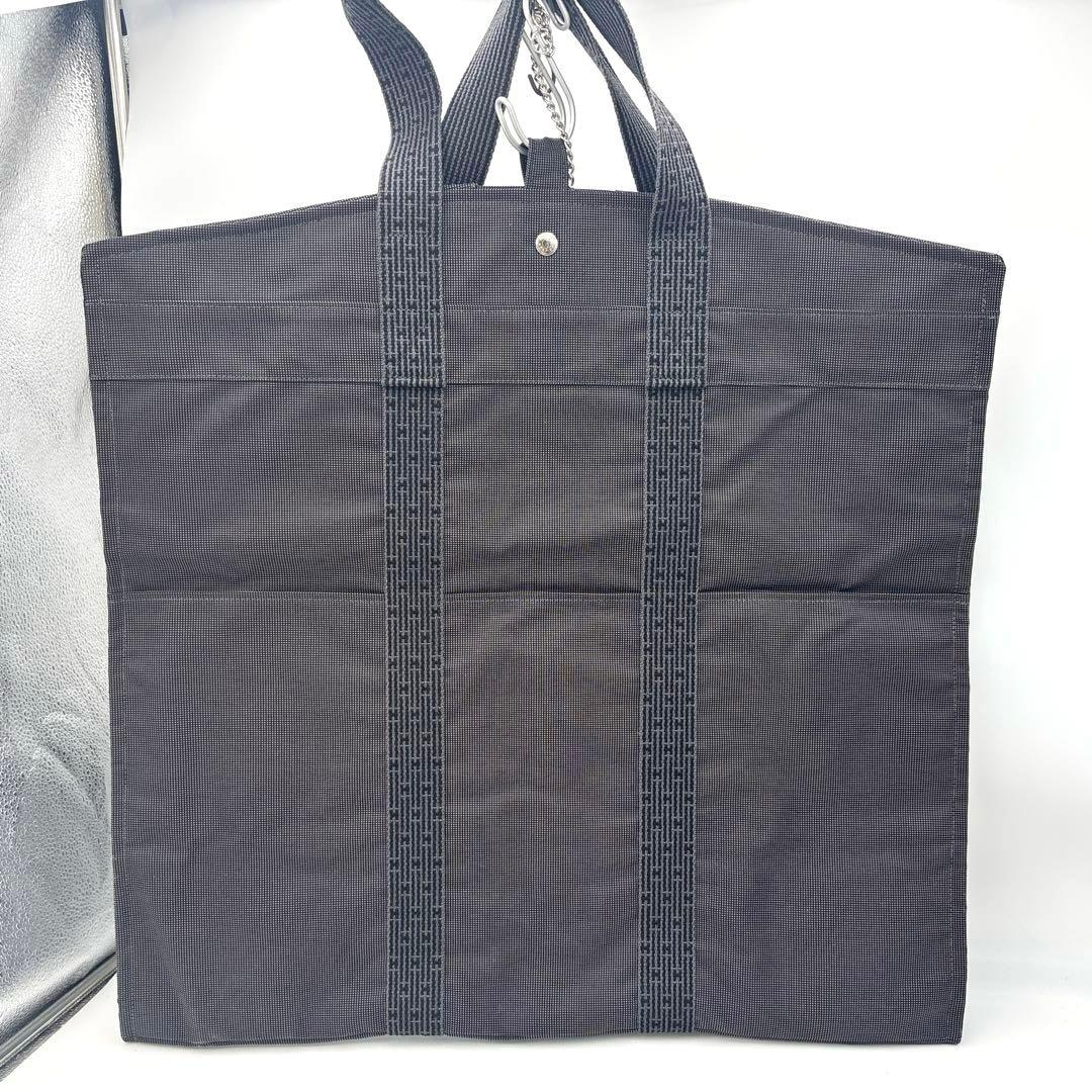 エルメス エールライン ガーメントバッグ スーツカバー グレー系