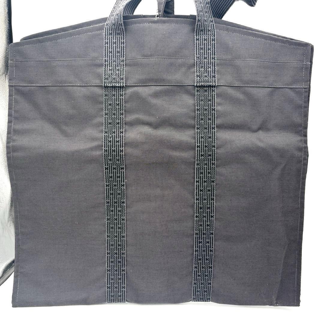 エルメス エールライン ガーメントバッグ スーツカバー グレー系