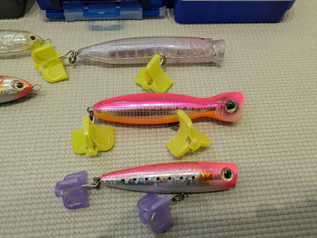 青物ルアーセット、ラピード、リライズ、フィード、ポップクイーン、バレットブル