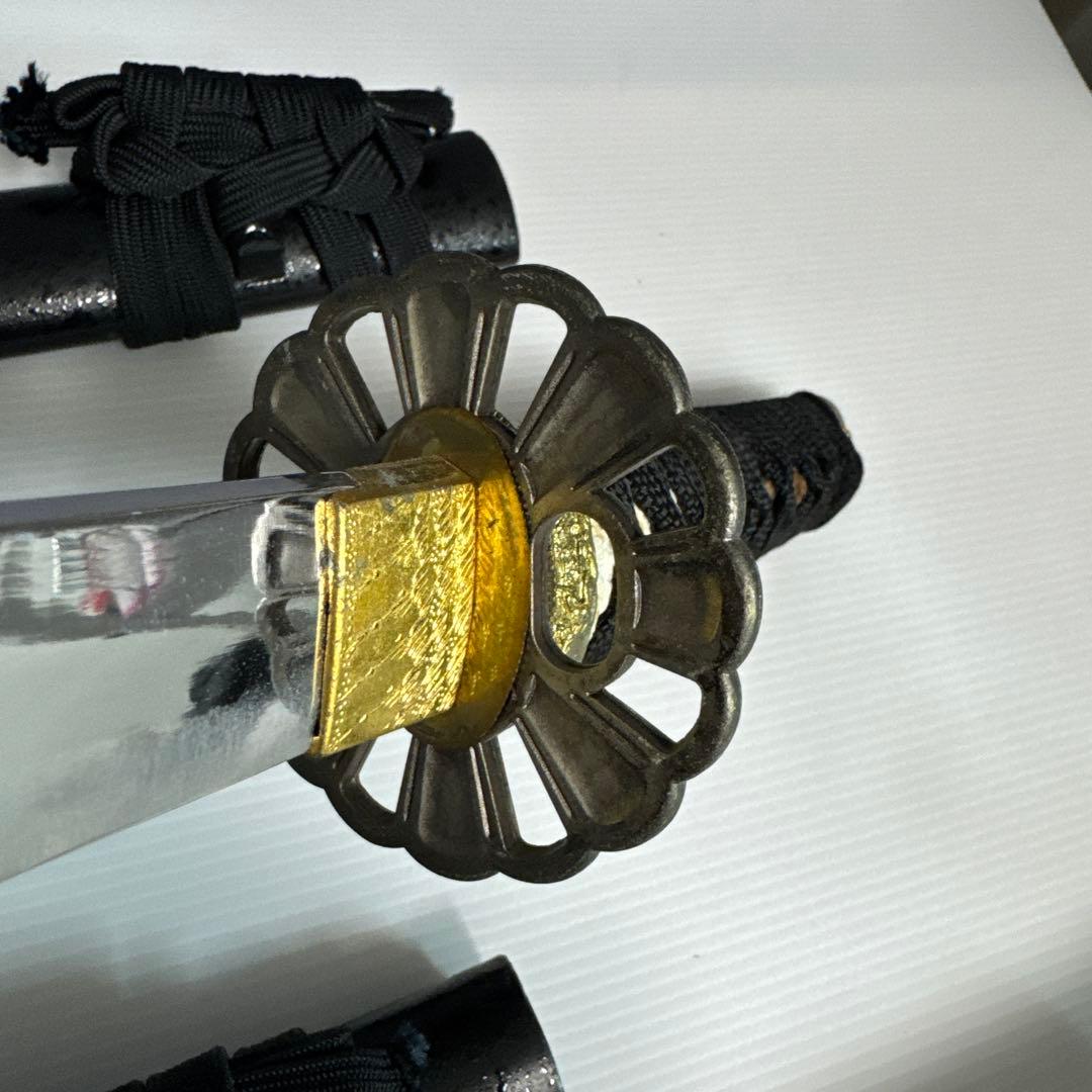 模造刀 黒石目　大小セット