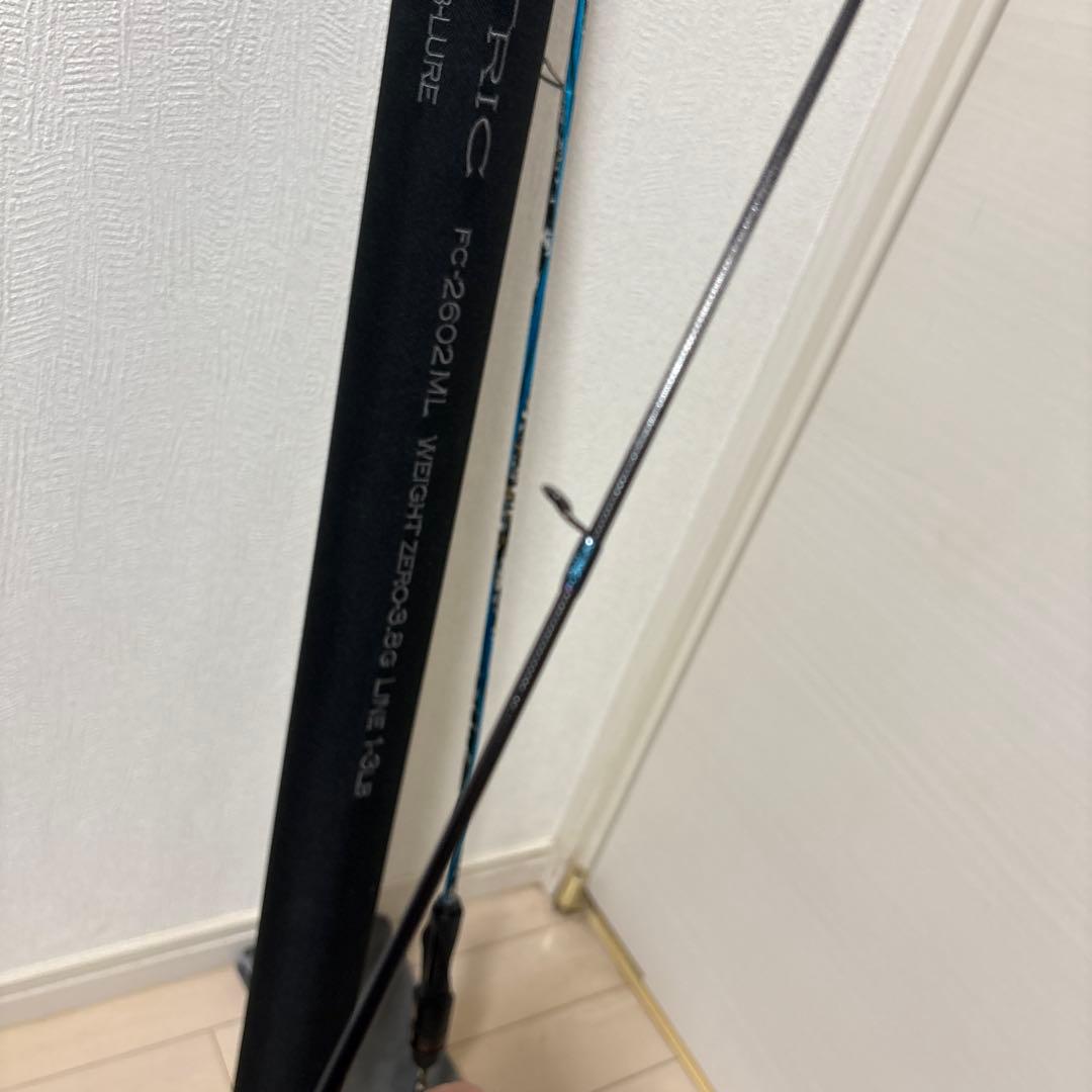 希少ROB LURE ロブルアーエキセントリック　武蔵屋謹製　箔押し加工ロッド