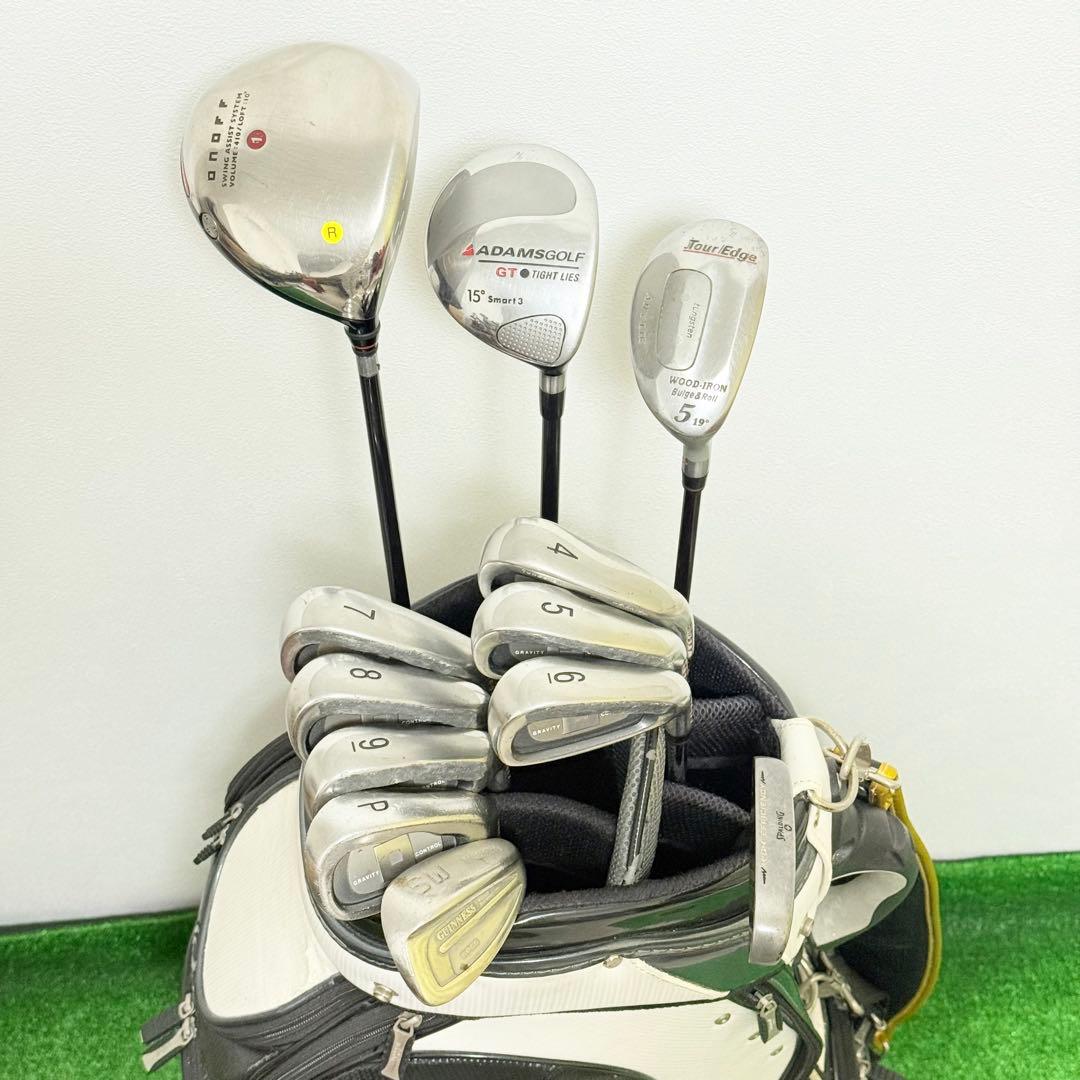 オノフ 他 初心者 メンズ ゴルフクラブセット フルセット 一式 ゴルフセット