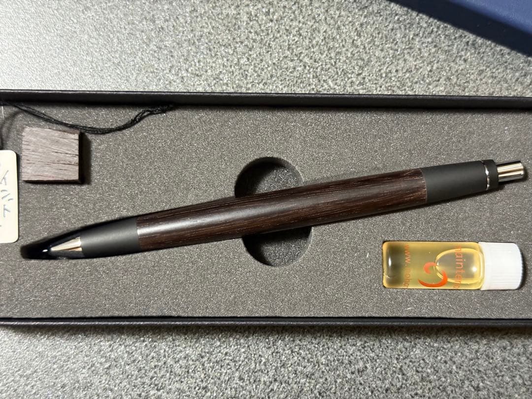 み*☆様 新品 稀少 野原工芸 インドローズウッドのシャーペン
