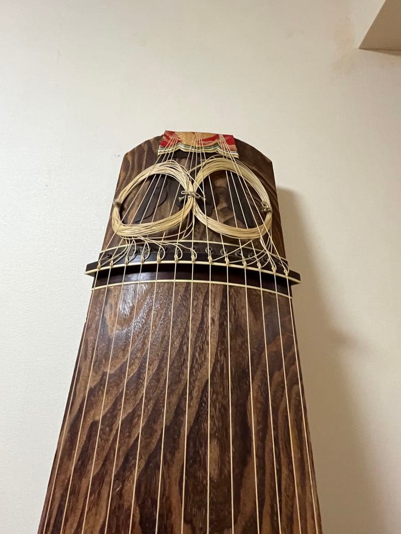 筝一式セット 爪 楽譜 筝カバー　譜面台付き和楽器 伝統楽器