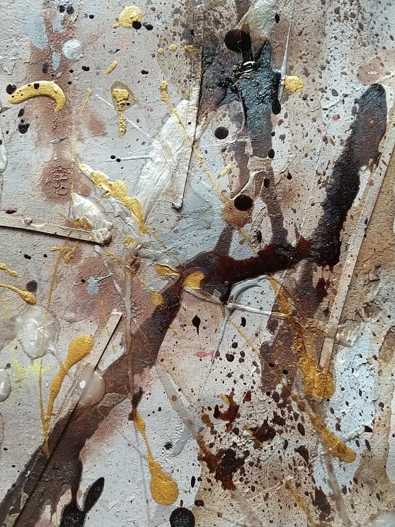 道　重ねる　発見　抽象画　モダンアート　新築祝い　開業祝い　引越祝い　プレゼント