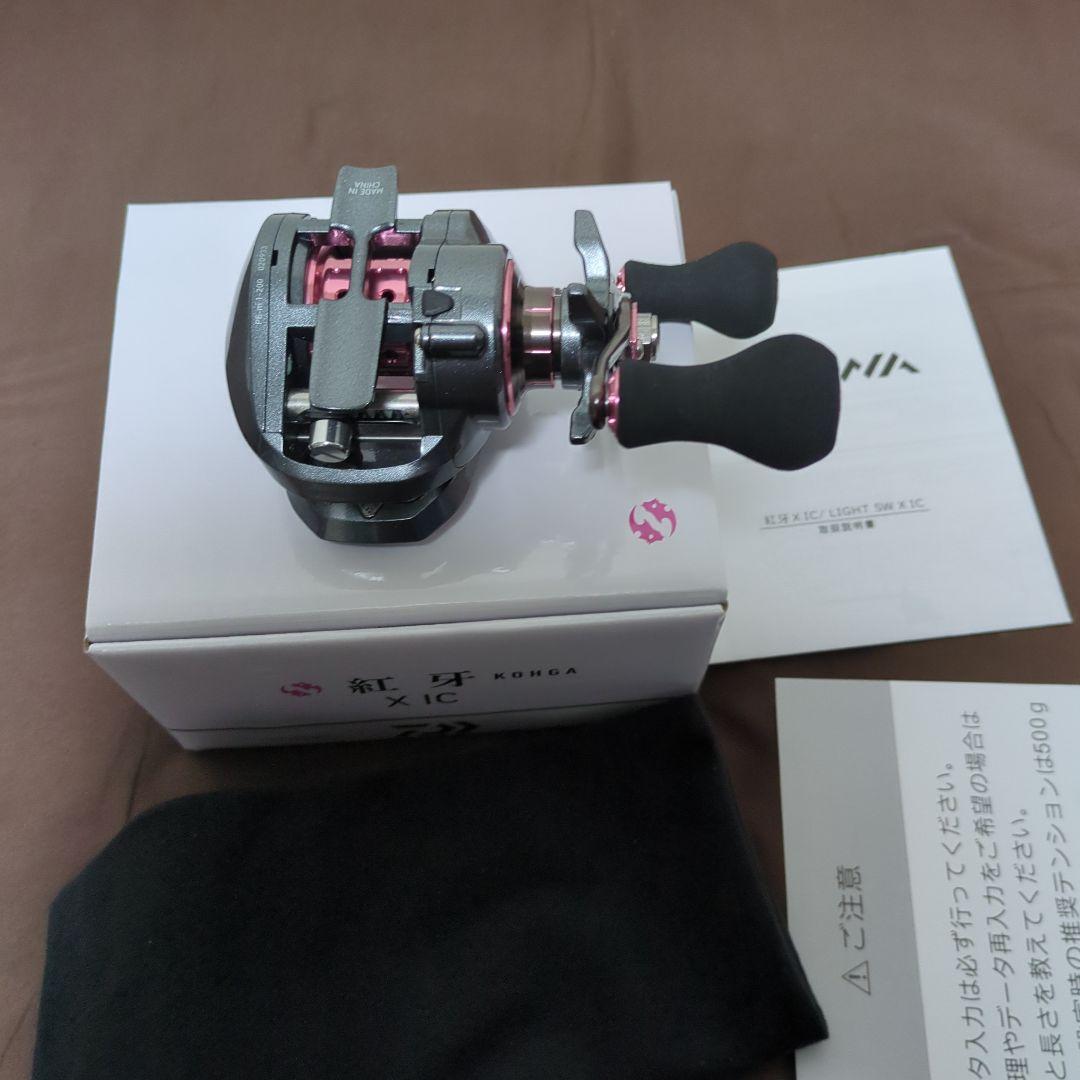 ダイワ 19 紅牙 X IC カウンター付き小型両軸リール