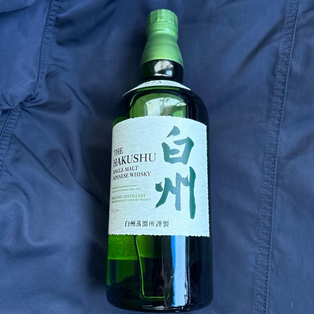 サントリーシングルモルトウイスキー 白州