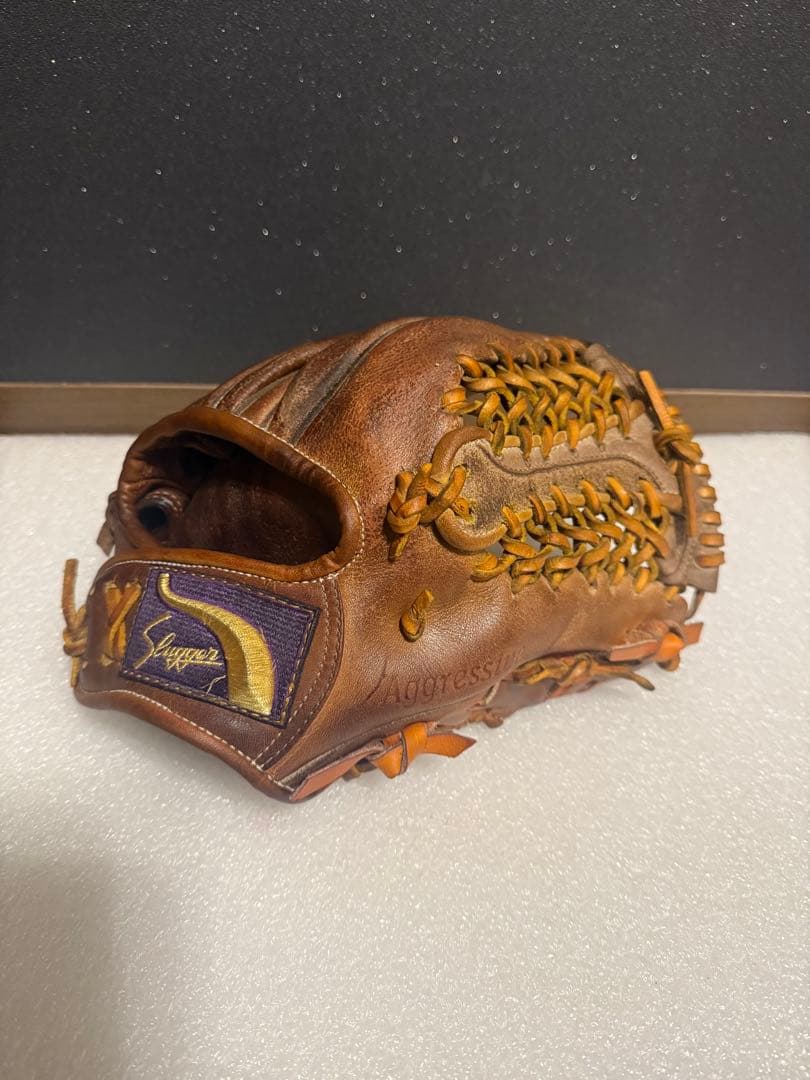 ★人気★ 久保田スラッガー KSG-24MU 硬式 内野用 ウェブ ラベル交換