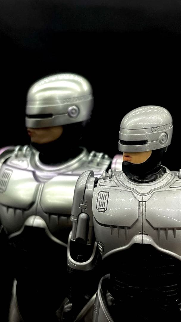モデロイド　ロボコップ完成品　ホットトイズ参考仕上げ
