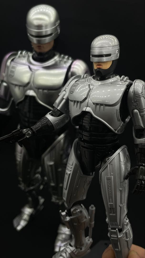 モデロイド　ロボコップ完成品　ホットトイズ参考仕上げ