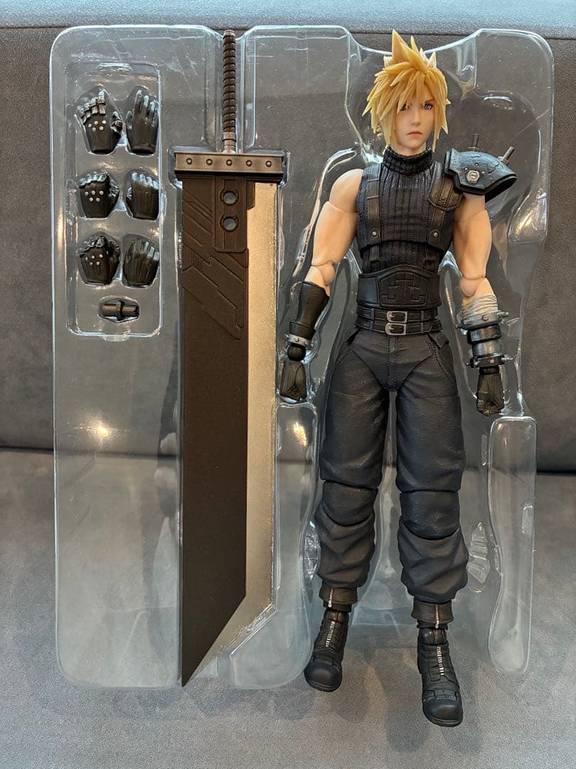 ファイナルファンタジー7 FF7 クラウド プレイアーツ改