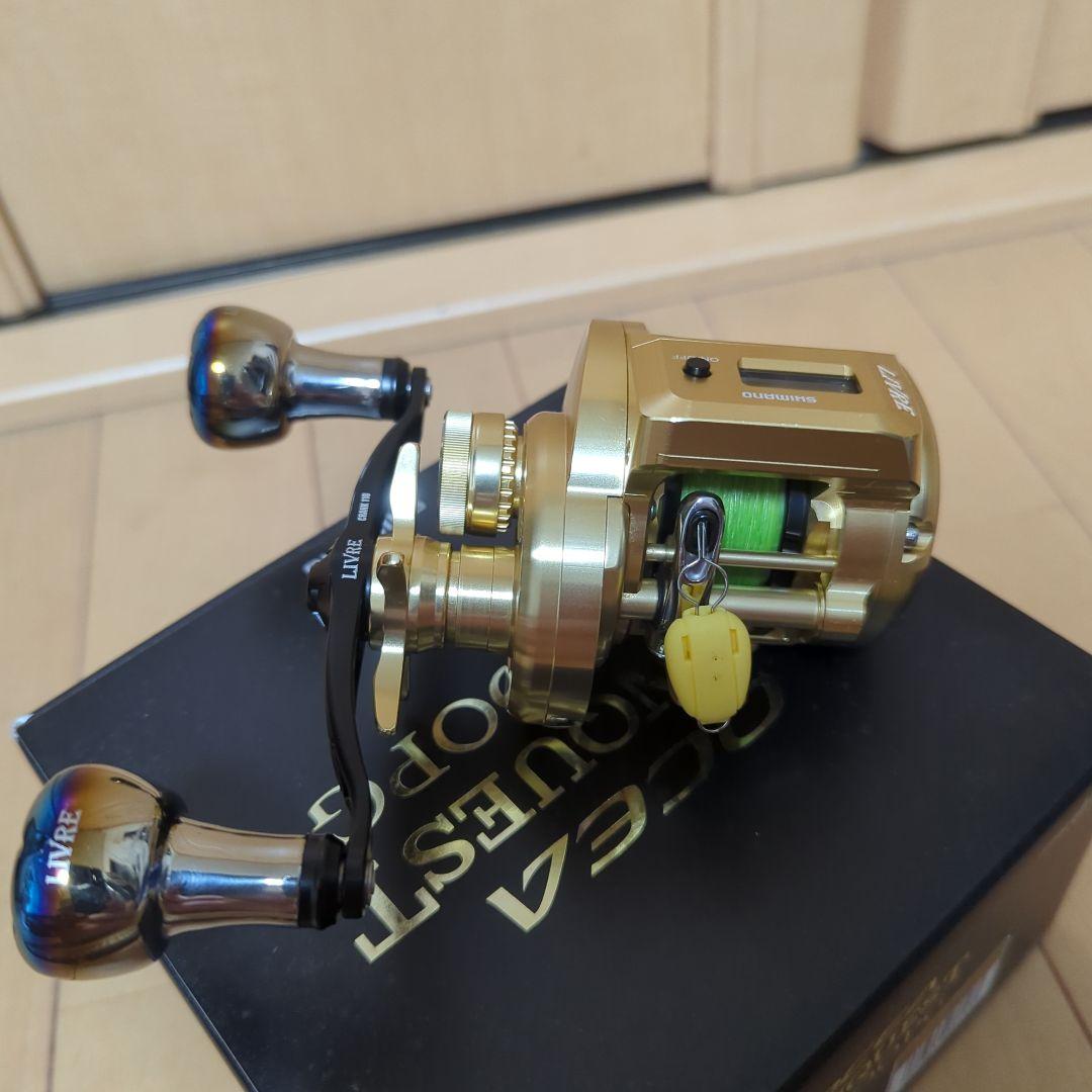 18オシアコンクエストCT 200PG 右巻き リブレハンドル クランク110