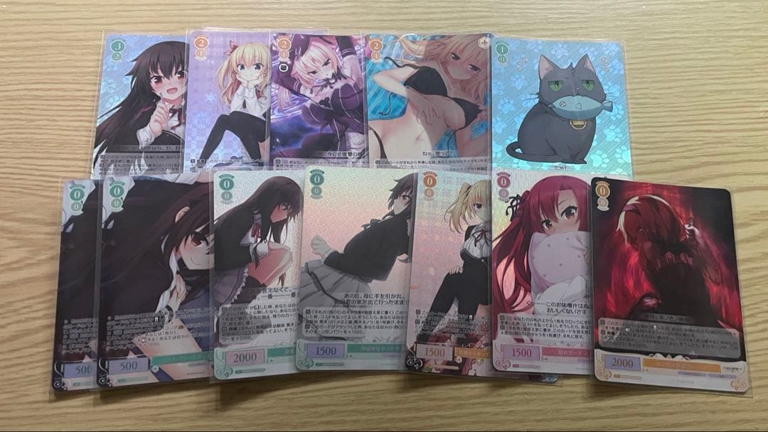 ヴァイスシュヴァルツロゼ　HARUKAZE デッキ　パーツ　フルホイル