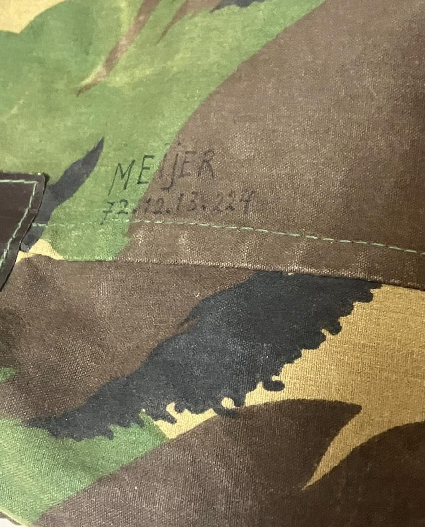 ※軍放出品 ダッチアーミーテント DPMカモ オランダ軍 軍幕 キャンバス 1