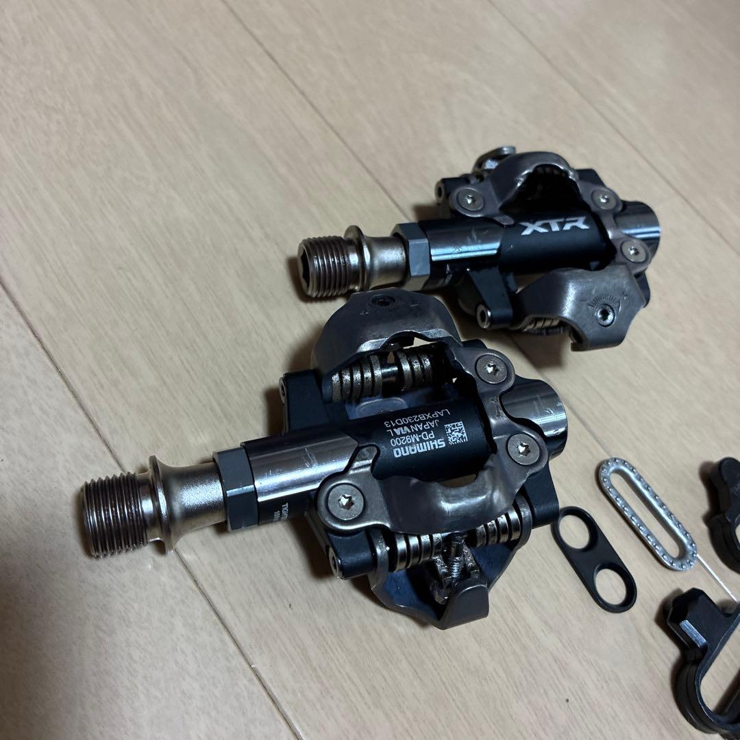 シマノ(SHIMANO) PD-M9200 SPDペダル -3mm軸　２