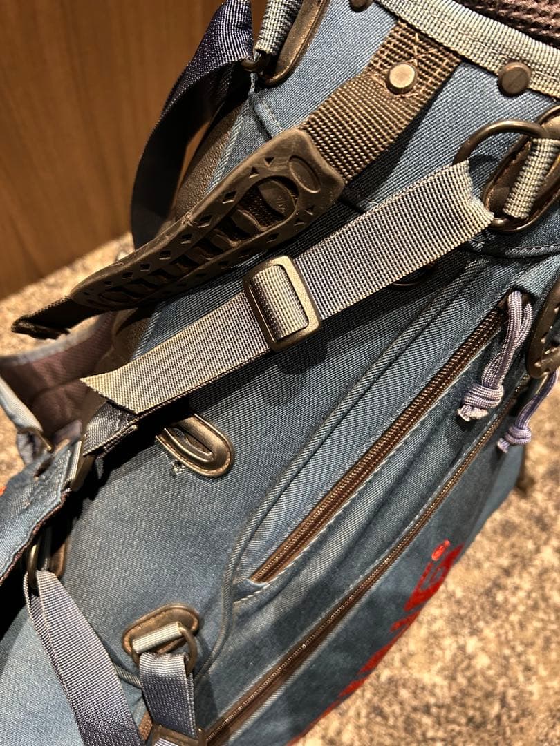 BRIEFINGキャディーバックCR-04 BEAMS別注 デニムネイビー