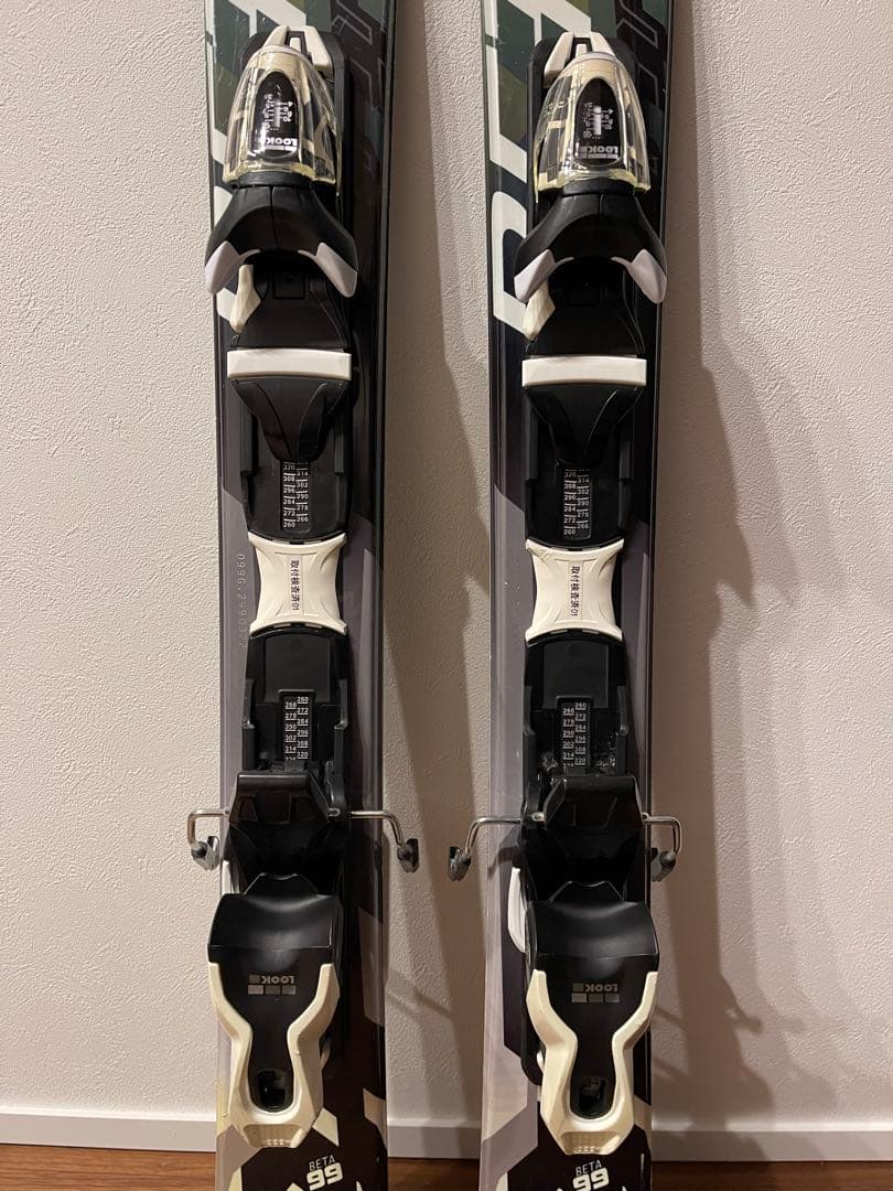 SWALLOW スワロー スキー板 ビンディングセット 99㎝　ツインチップ