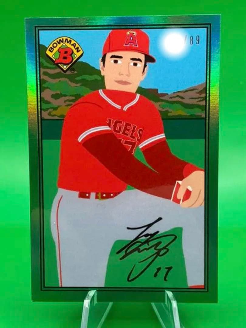大谷翔平2021 Topps X 1989 Bowman by Keith